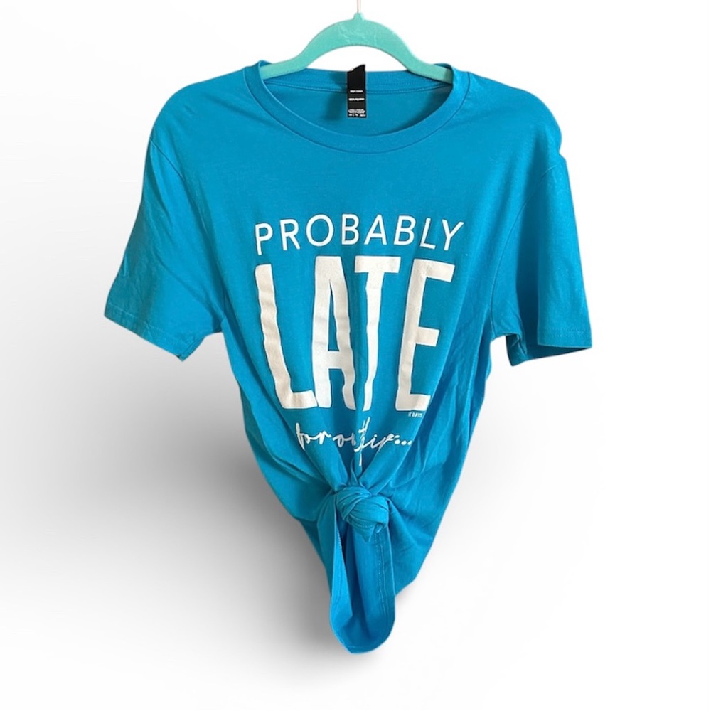 District-Graphic Tee-“Probably Late for Something”